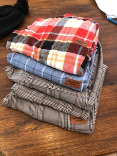 Pantalon a cuadros - comprar online