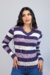 Suéter Feminino Tricot Listrado na internet