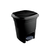 Lixeira com Pedal 15 Litros Preta - Plasvale