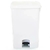 Coletor com Pedal 100 Litros Sem Rodas Branco Bralimpia