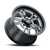 Roda Vision PATRIOT Black 15" x 8" Furos 5x114 BSM 5,50"