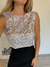 Musculosa lentejuela - comprar online