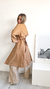Trench Gigi camel - comprar online