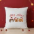 Almofada Bordada - Pet Natalino + Frase - comprar online