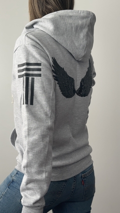 Cangurito Gris Tiras - comprar online
