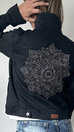 Campera Gunda Jean Negro - SALDO - comprar online