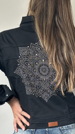 Campera Gunda Jean Negro