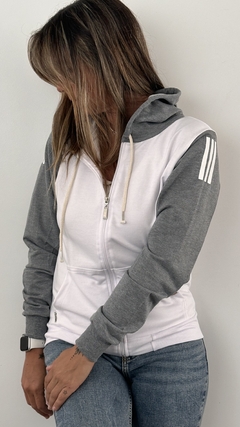Cangurito Combinado Blanco y Gris en internet