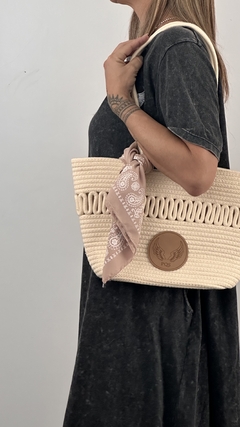 Cartera Rafia Cruda - comprar online