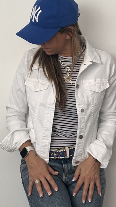 Campera Jean Gunda Blanca en internet