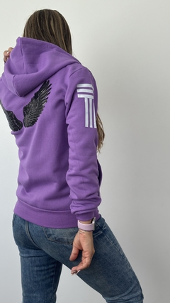 Cangurito frisado Violeta Alas Chicas - comprar online