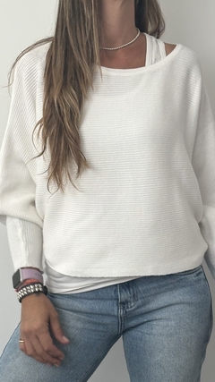 Sueter Macarena Blanco - comprar online