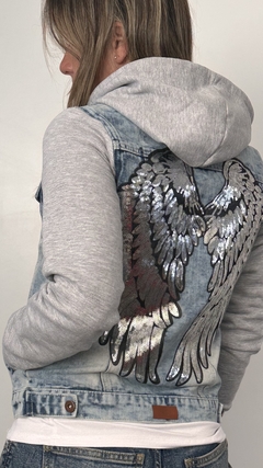 Campera Arcoiris Gris con Alas