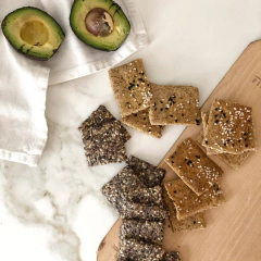 Crackers de semillas - Keto - comprar online