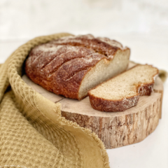Imagen de Pan rústico con levain cetogénico de harina de almendras - Keto