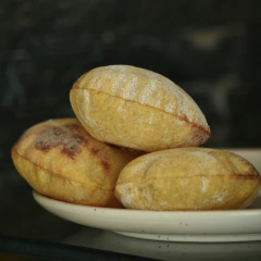 Pan pita con levain cetogénico de harina de almendras - KETO