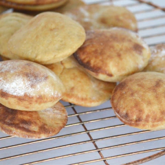 Pan pita con levain cetogénico de harina de almendras - KETO en internet