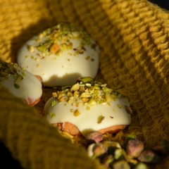 Cookies de Chocolate Blanco con Pistachos - Keto - tienda online