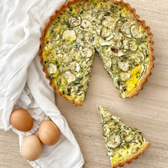 Tarta de zucchini - Con Lactosa