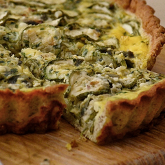 Tarta de zucchini - Sin Lactosa - keto - Naturalmente Alma