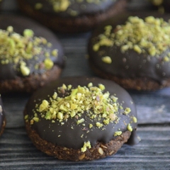Choco Cookies con pistacho - Keto