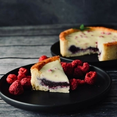 Mini Tarta de Frambuesa y Ganache con Chocolate Blanco - keto - comprar online