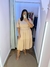 Vestido Cléo Bege
