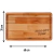 Tabla grande personalizada (60x35 cm) - comprar online