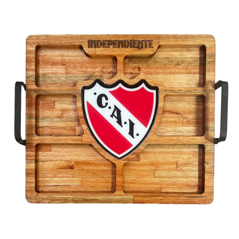 Tabla picada mediana color Independiente