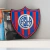 Escudo espejado chico San Lorenzo - comprar online