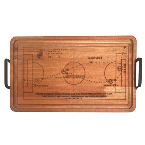 Tabla grande manijas Gol Pity Madrid River - comprar online