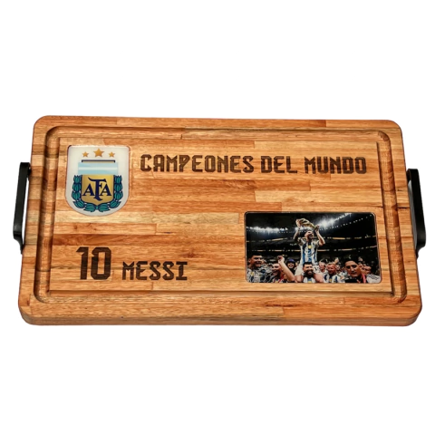 Tabla grande color AFA Campeones del Mundo - comprar online