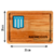 Image of Racing Combo Small Cutting Board in Color and Stainless Steel Knife