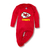 Mameluco Bebe Personalizado Kansas City Chiefs De Algodon