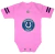 Pañalero Personalizado Colts Ropa Bebe Niña Algodón Rosa