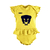 Pañalero Vestido Pumas Niña Personalizado - Dorado Algodón