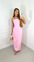 Vestido Longuete Daiana - Rosa - comprar online