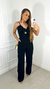 Macacão Pantalona Fernanda - Preto
