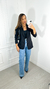 Calça Wide Leg Jeans Claro - comprar online