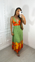 Vestido Longuete Tainá - Fundo Verde - comprar online