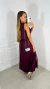 Conjunto Saia e Blusa Samara - Vinho na internet