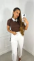 Blusa Modal Carla - Marrom na internet
