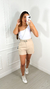 Short Alfaiataria Marant com Dois Cintos Joana - Bege
