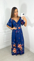 Vestido Longuete Mariana - Azul Marinho - LALINDA