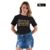 Camiseta Feminina "Não Me Vem Com Tangerina..."
