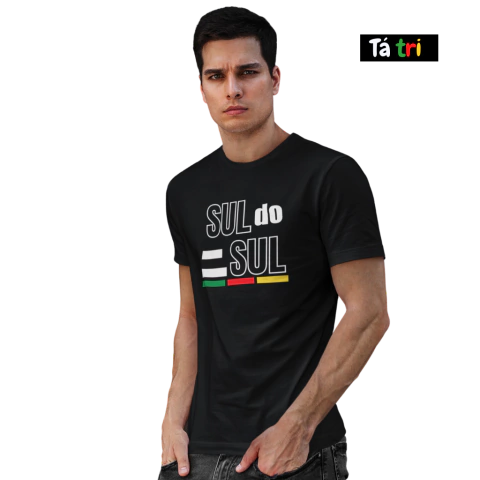 Camiseta "Sul do Sul" Masculina na internet