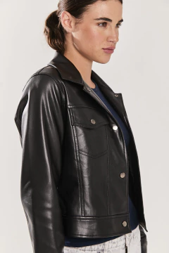 CHAQUETA LISA CUERO ECO (KOXIS) en internet