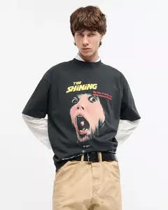 REMERA THE SHINING NEGRO TL V26(AY NOT DEAD) - comprar online