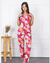 Pijama Gardenia Fucsia - manga corta