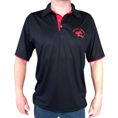Imagem do Camisa Polo Masculina Bordado Cavalo Crioulo com Detalhe no Peitilho e na Manga Adulta-Los Regallos